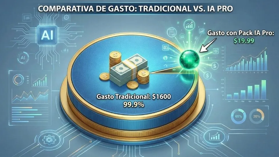 Suscripciones IA baratas 2026 - comparativa