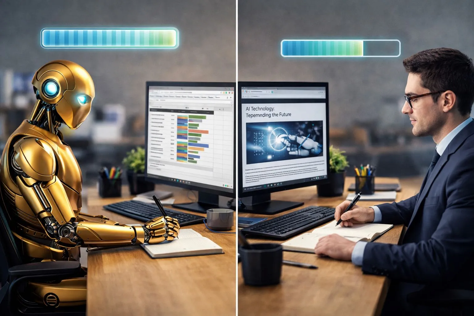 GPT-5.4 IA vs Humano