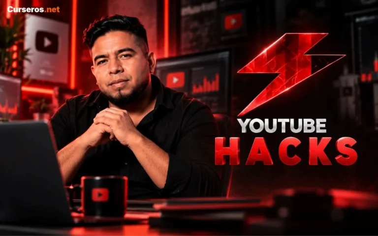 Hacks de YouTube en rojo y negro