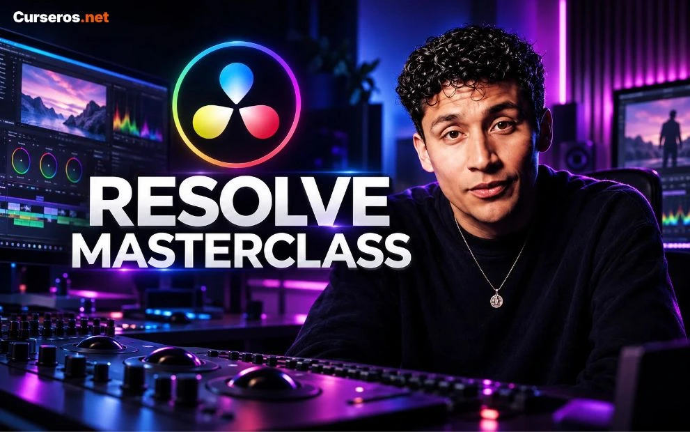 Curso Barato Resolve Masterclass de Martin Velarde